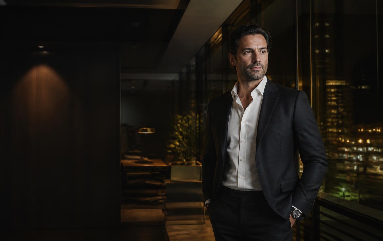 Profissional em ambiente corporativo